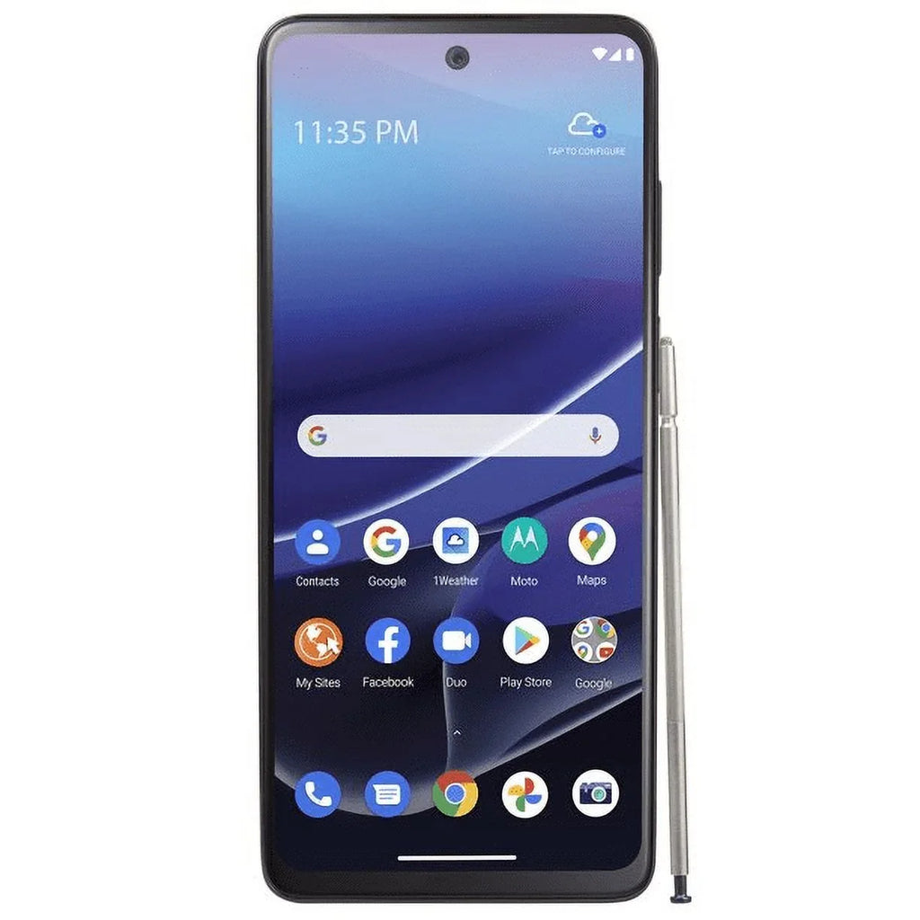 Restored Motorola STMTXT2215DCPWP Straight Talk Moto G Stylus 5G (2022) 6.8'' 4GB RAM128GB Storage Prepaid Smartphone, Black (Refurbished)