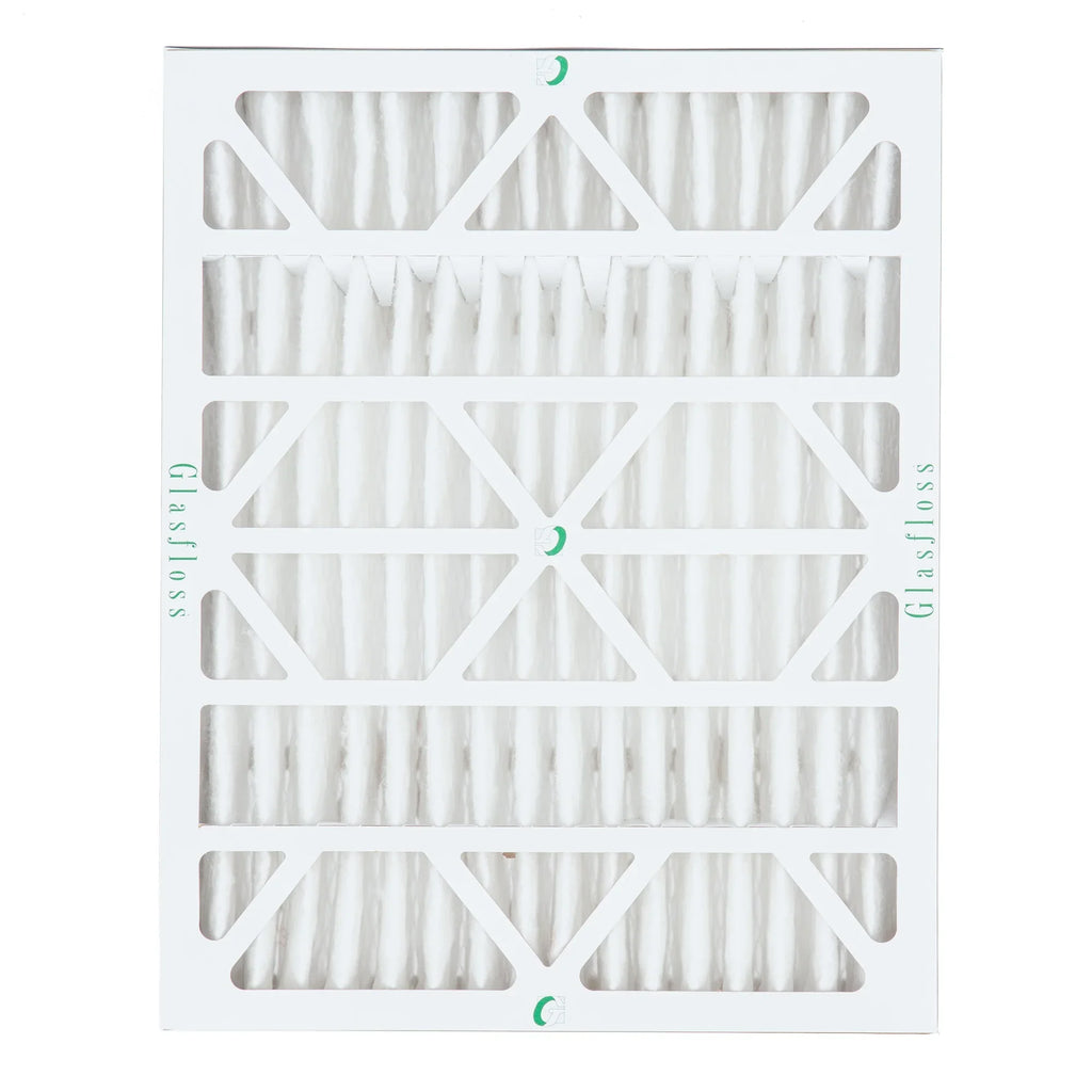 Glasfloss ZL 20x24x4 MERV 10 Pleated AC Furnace Air Filters. Box of 4. Exact Size: 19-3/8 x 23-3/8 x 3-3/4