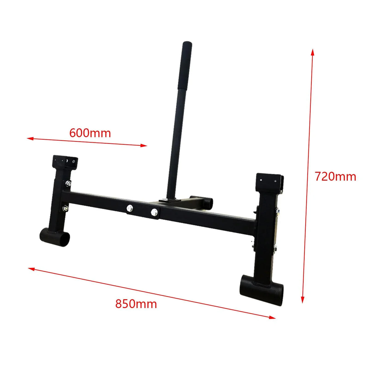 Tnarru Deadlift Barbell Stand Compact Gym Equipment for Workout Sport Weight Plates