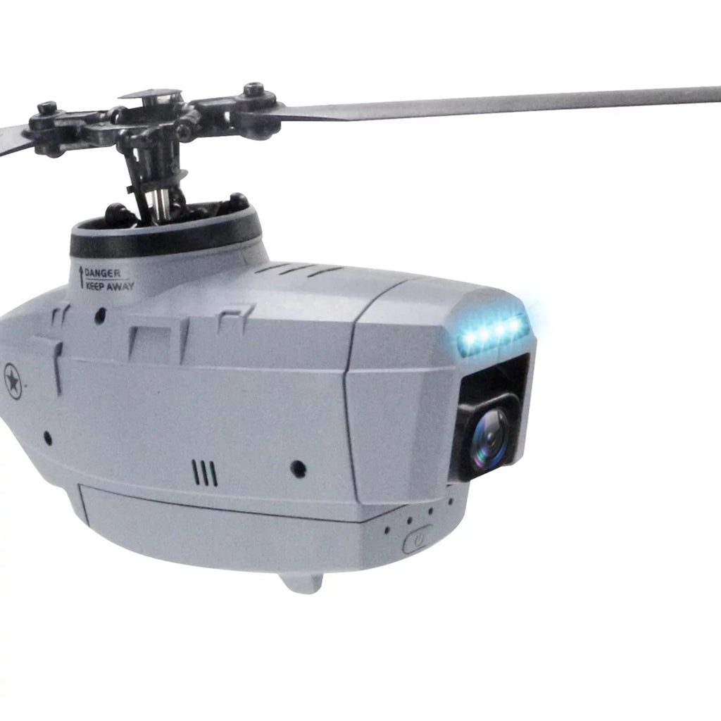 moobody Helicopter with Camera 720P Single Propeller Without Ailerons Optical Localization 6- Gyro Stabilization