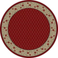 Concord Global 5 ft. 3 in. Jewel Harmony - Round, Red