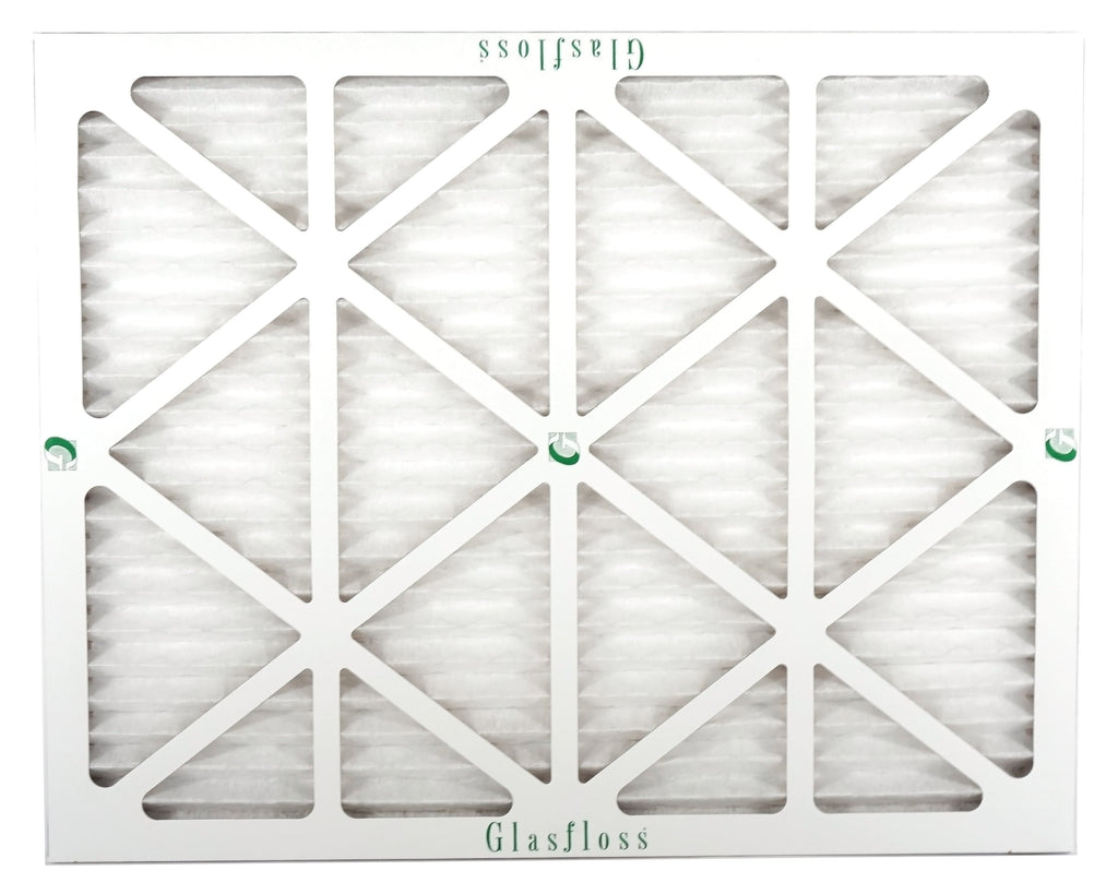 Glasfloss 16x20x1 - MERV 10 -Qty:6 - Furnace Air Filter - Made in USA (Actual Size: 15.5 x 19.5x7/8 inch)