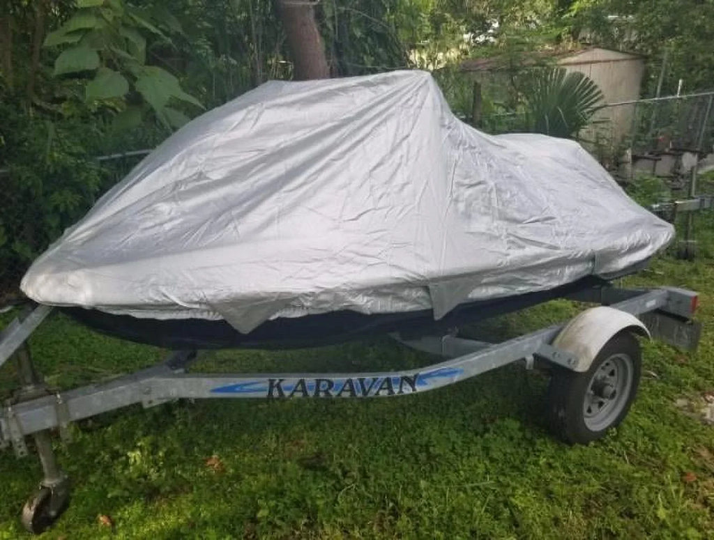 UV Reflective, Travel, Storage and Mooring Watercraft PWC Jet Ski Cover for Sea Doo Bombardier GTS 130 2011 2012 2013 2014 2015 2016