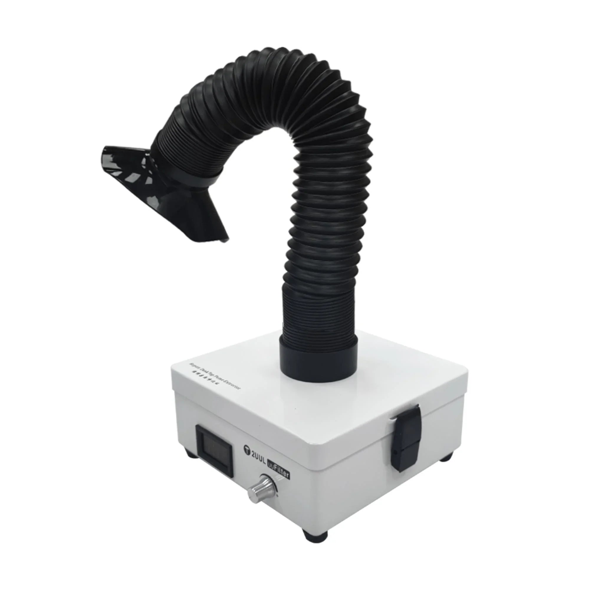 Desktop Fume Extractor: Efficient Soldering Smoke Absorbing Instrument for DIY Working, Ideal for Soldering Stations, Spray Painting, and Wood Burning