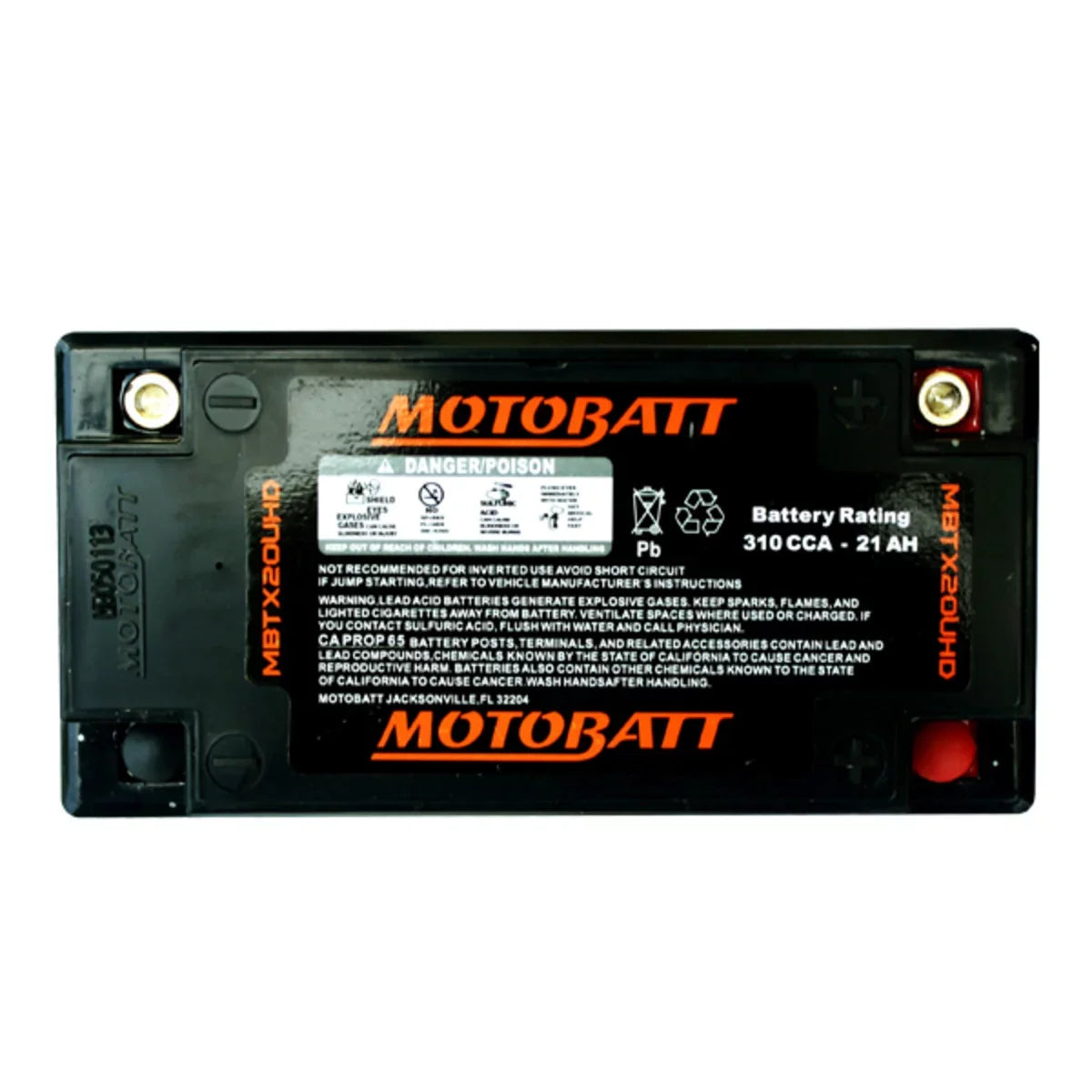 MotoBatt AGM Battery for Yamaha Road Star XV 1600 1700 Vstar XVS 1300