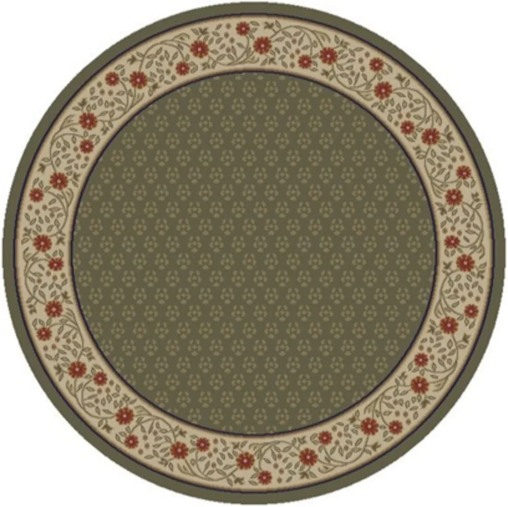 Concord Global 5 ft. 3 in. Jewel Harmony - Round, Red