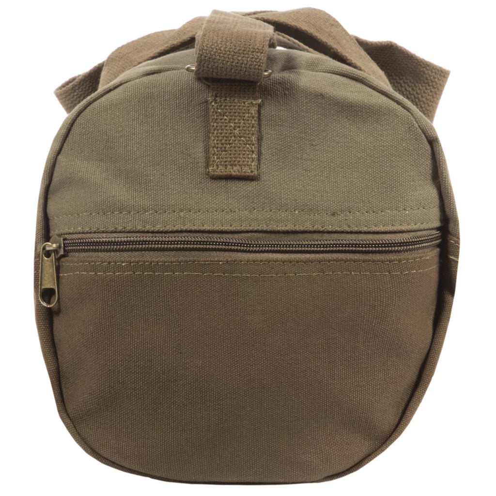 Doctor Who Dalek Two Tone 19in Duffle Bag with Brown Bottom, Detachable Strap