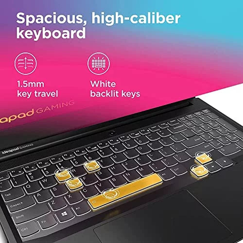 IdeaPad Gaming 3 15.6" FHD 120Hz Gaming Portable computer, AMD Ryzen 5-5600H, 32GB RAM 1TB Solid State Drive, RTX 3050 Ti 4GB GDDR6, Backlit Keyboard, Bluetooth, Webcam, WiFi, Win OS 11, Shadow Black