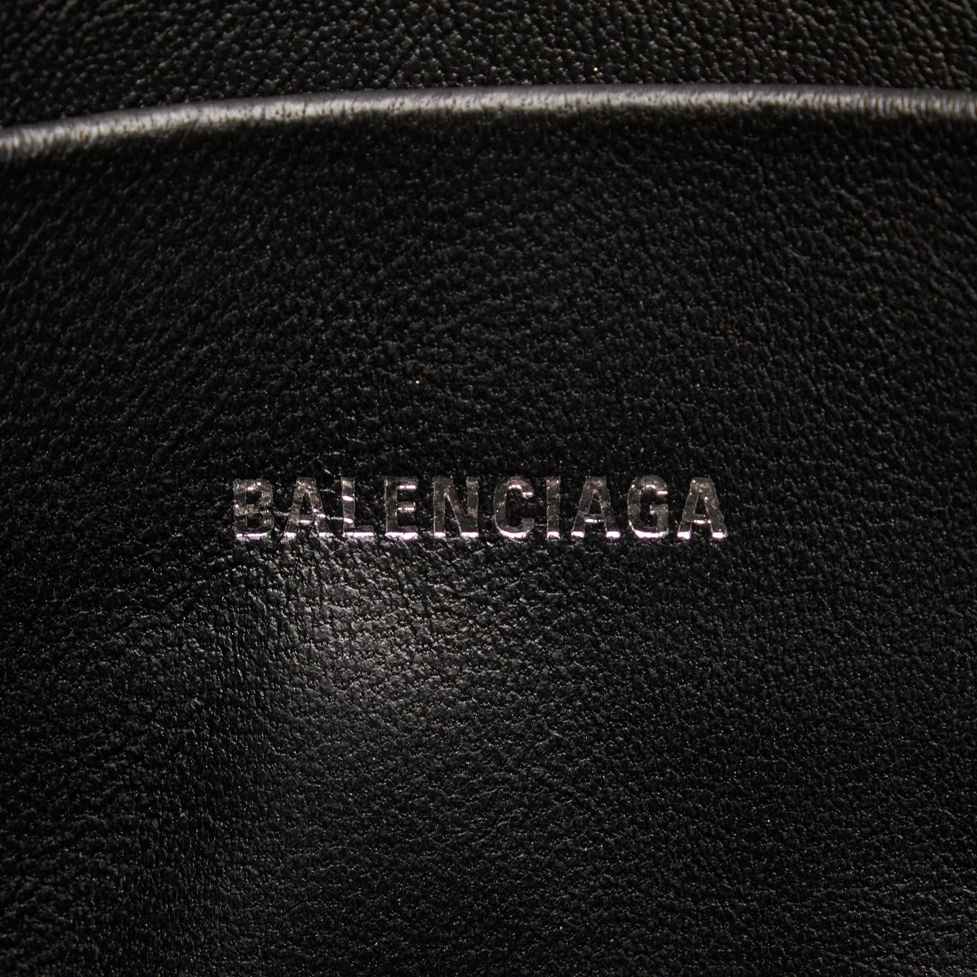 Pre-Owned Authenticated Balenciaga XS Everyday Pouch Calf Leather Pink Women (Good)