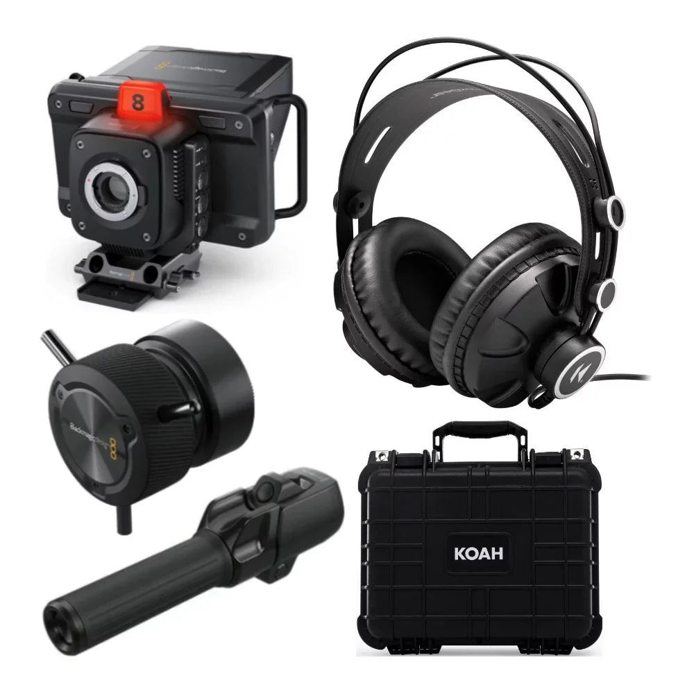 Blackmagic Studio Camera 4K Pro G2 with Focus Demand Bundle