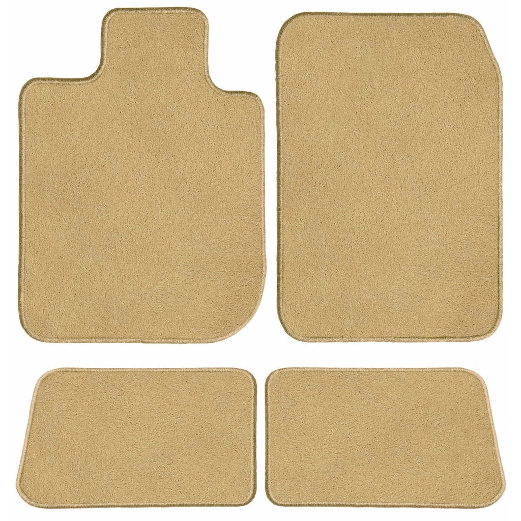 GGBAILEY BMW X3 Beige Classic Carpet Car Mats / Floor Mats, Custom Fit for 2011, 2012, 2013, 2014, 2015, 2016, 2017 - Driver, Passenger & Rear Mats