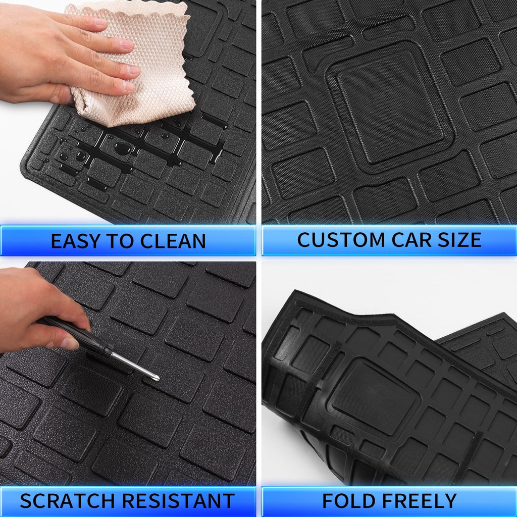 Fit 2011-2021 Jeep Grand Cherokee 2022 2023 Grand Cherokee WK Trunk Mat Backrest Mats