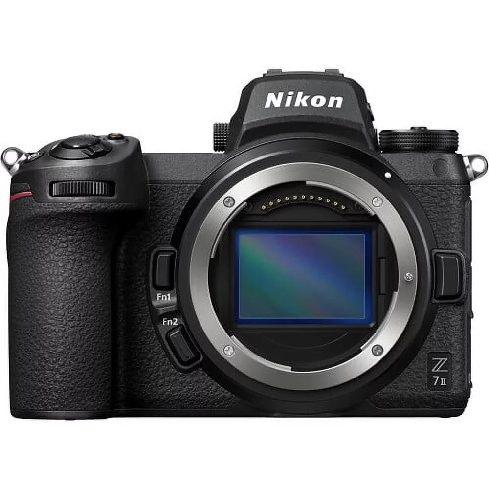 Nikon Z7 II Mirrorless Camera with NIKKOR Z DX 16-50mm VR Zoom Lens + SanDisk 32GB Card + Case + Wideangle + Tripod + ZeeTech Accessory Bundle