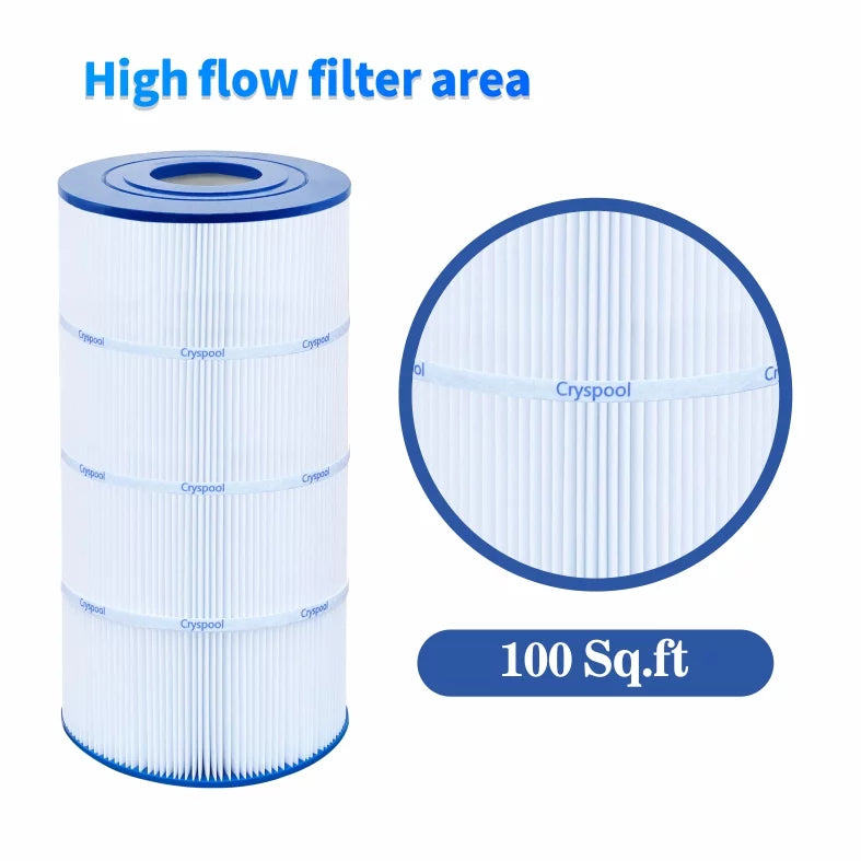 Cryspool Pool Filter Compatible with SwimClear C100S, CX100XRE, PA100S, Unicel C-9440, 100 sq.ft, 1 Pack